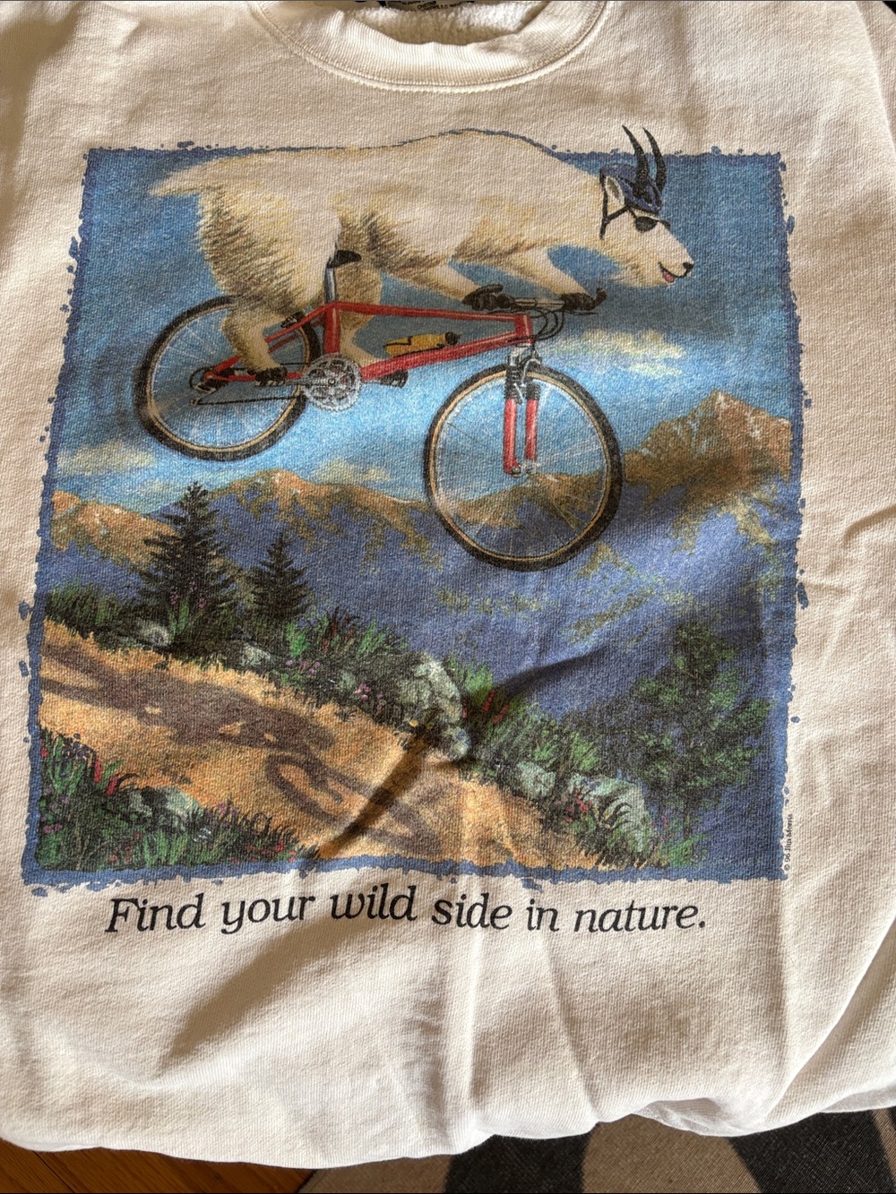 Vintage crew-neck sweatshirt